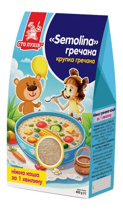 Semolina гречана (крупка) ТМ "Сто пудів",  400 г