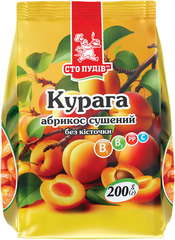Курага сушена без кісточки ТМ "Сто пудів",  200 г