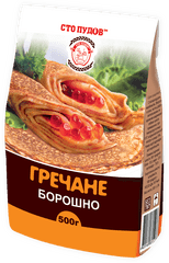 Борошно гречане ТМ "Сто пудів", 500 г