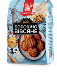 Борошно вівсяне ТМ "Сто пудів", 1 кг