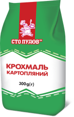 Крохмаль картопляний ТМ "Сто пудів", 300 г