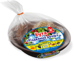Кутя "Різдвяний вечір" з пшеницею в глиняній тарілці, 260 г