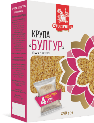 Купить Булгур в варочных пакетиках, 4*60 г Булгур в варочных пакетиках, 4*60 г